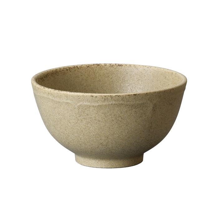 ミヤザキ食器 エムスタイル 梨花 ライスボール 11cm ベージュ RN1113BE 1個(ご注文単位6個)【直送品】