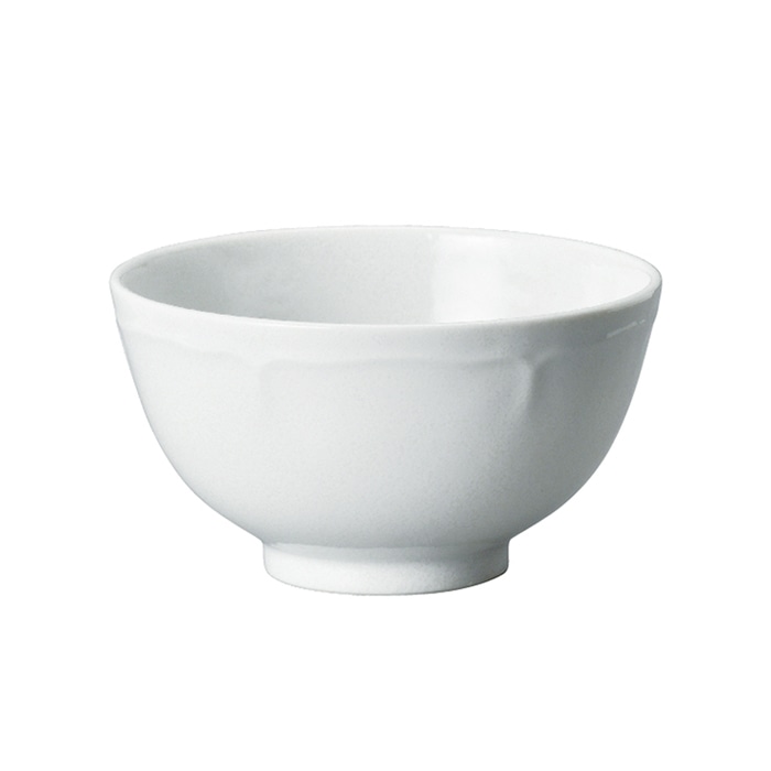 ミヤザキ食器 エムスタイル 梨花 ライスボール 11cm ホワイト RN1113WH 1個(ご注文単位6個)【直送品】