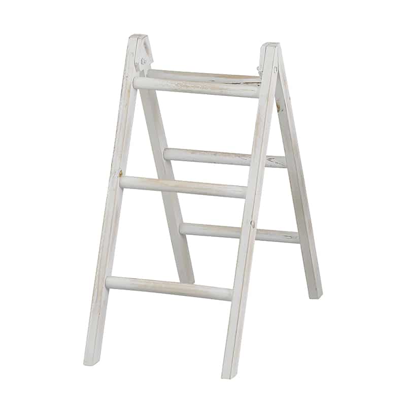 アビテ フォレ・ステップラダー ホワイト WEA-801-WH 1個(ご注文単位1個)【直送品】