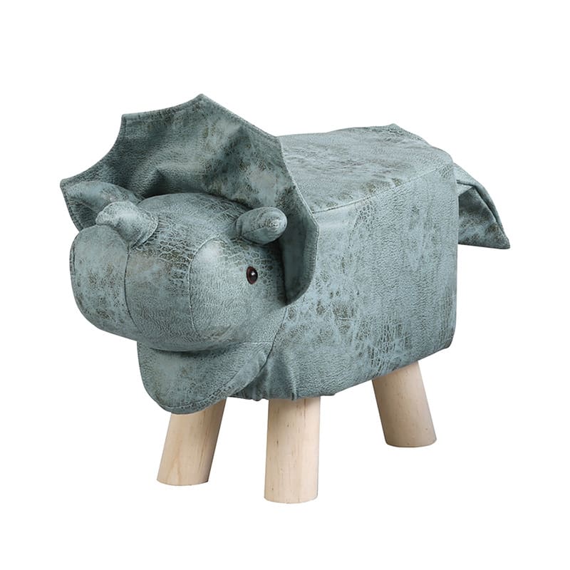 アビテ ティーア・スツール・トリケラトプス グリーン RD-605-GR 1個(ご注文単位1個)【直送品】