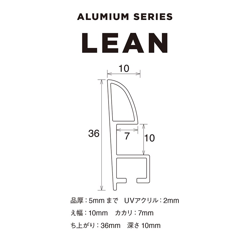 アルナ デッサン額・ポスターパネル　LEAN 大衣　509×394mm マットシルバーフレーム 1個（ご注文単位1個）【直送品】