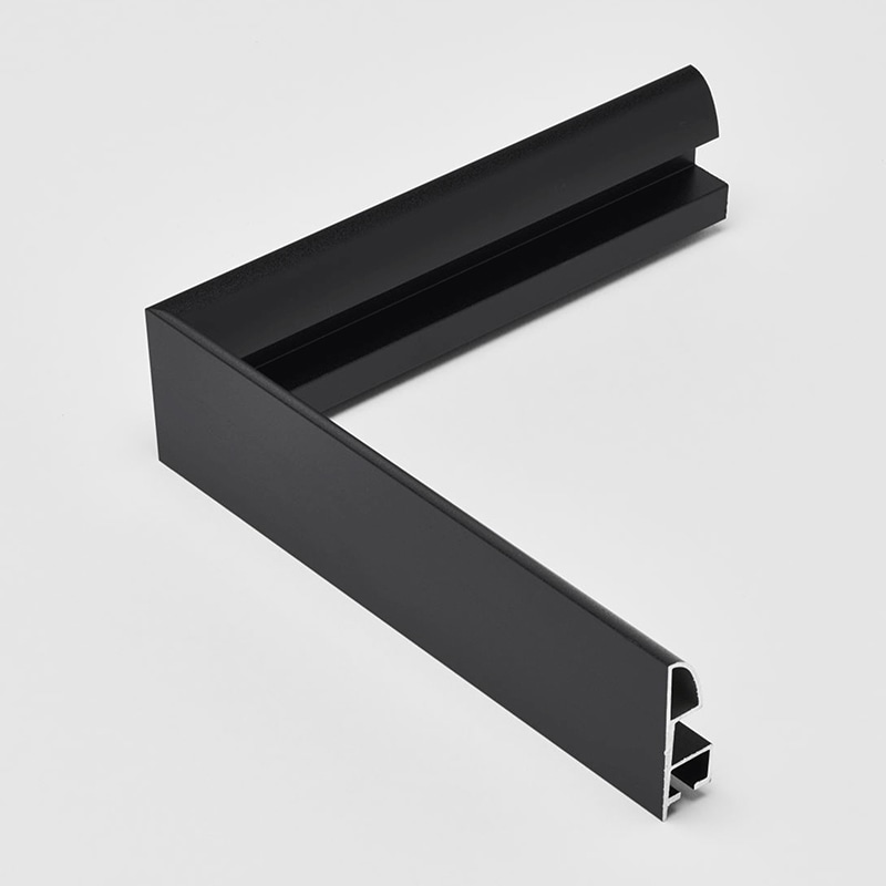 アルナ デッサン額・ポスターパネル　LEAN 太子　379×288mm マットブラックフレーム 1個（ご注文単位1個）【直送品】