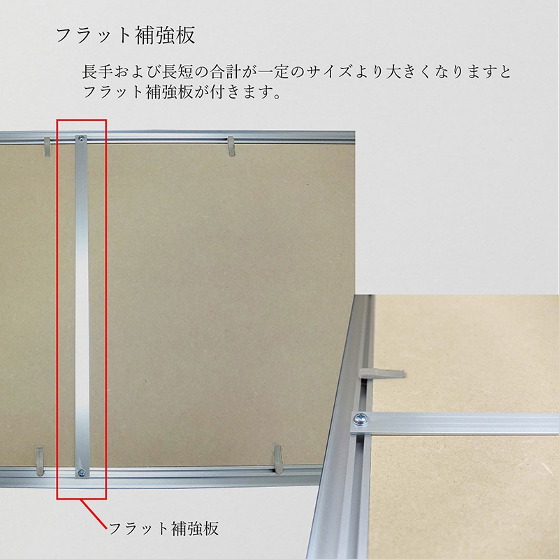 アルナ デッサン額 CF 面金付き 全紙 727×545mm ビターフレーム 1個(ご注文単位1個)【直送品】