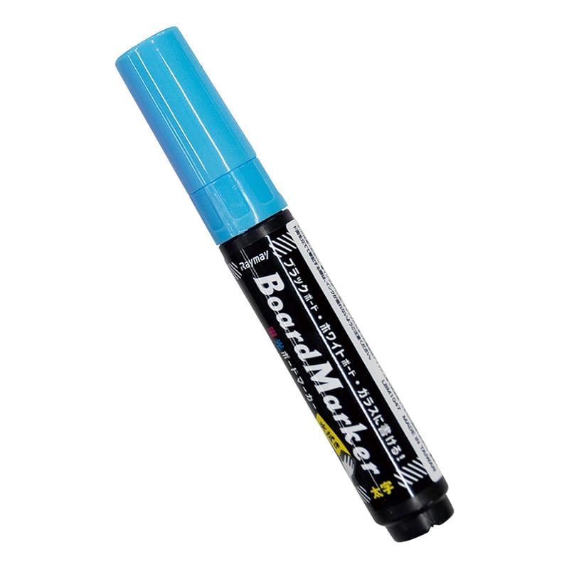 P・O・Pプロダクツ 蛍光ボードマーカー 太字 平芯8mm 1897 ブルー 1本(ご注文単位1本)【直送品】