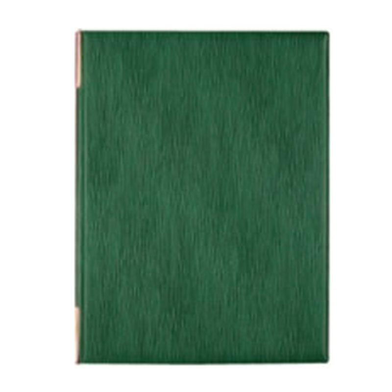P・O・Pプロダクツ 洋風メニューブック A4　6P 7238　MS-301　緑 1冊（ご注文単位1冊）【直送品】