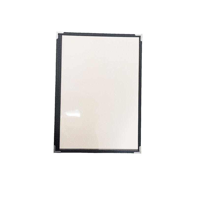 P・O・Pプロダクツ メニューブック A4 2P 8921 ABW-17 黒 1冊(ご注文単位1冊)【直送品】