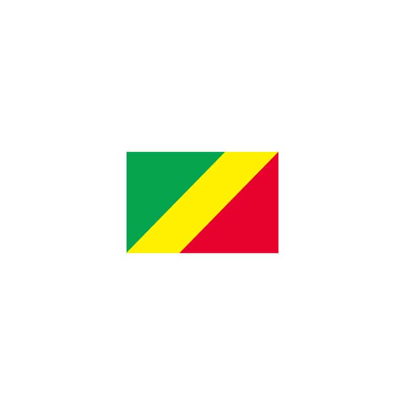 P・O・Pプロダクツ 世界の国旗 ミニフラッグ 23049 コンゴ 1枚(ご注文単位1枚)【直送品】