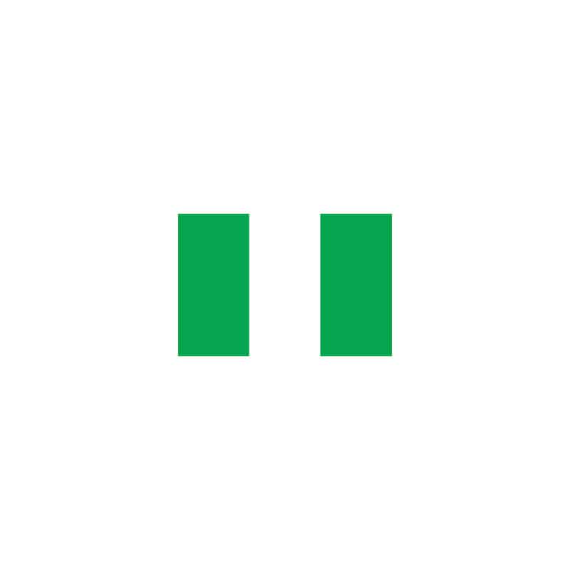 P・O・Pプロダクツ 世界の国旗 No.1 23271　ナイジェリア 1枚（ご注文単位1枚）【直送品】