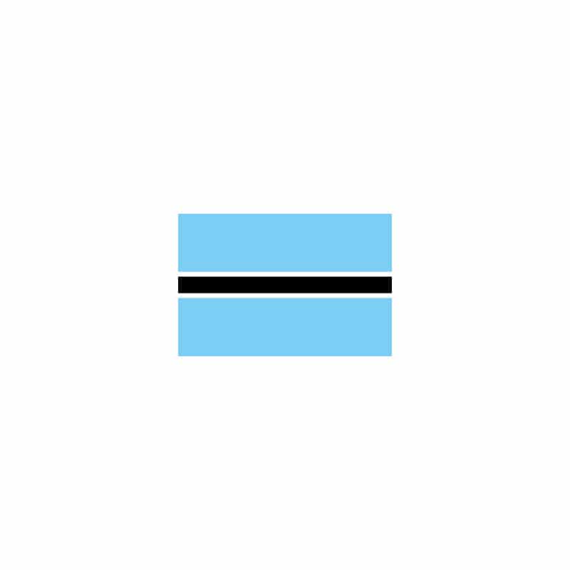 P・O・Pプロダクツ 世界の国旗 No.1 23443　ボツワナ 1枚（ご注文単位1枚）【直送品】