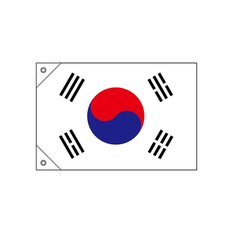 P・O・Pプロダクツ 国旗　販促用 ミニ 23691　韓国 1枚（ご注文単位1枚）【直送品】