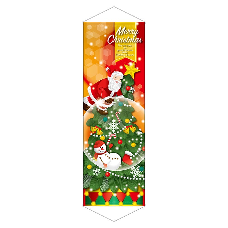 P・O・Pプロダクツ ロングタペストリー 25840 MerryChristmas 1枚(ご注文単位1枚)【直送品】