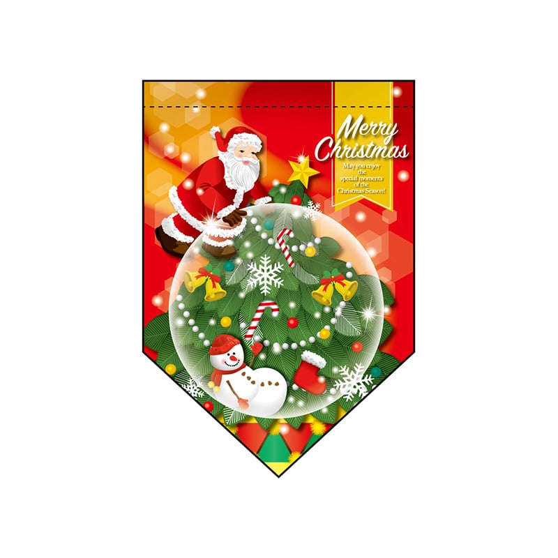 P・O・Pプロダクツ 変形タペストリー ダイヤカット 25849 MerryChristmas 1枚(ご注文単位1枚)【直送品】
