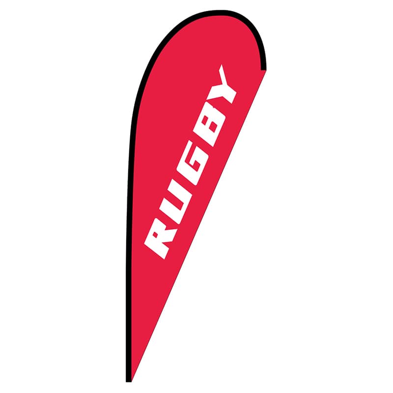 P・O・Pプロダクツ Pバナー大  29743　RUGBY 1枚（ご注文単位1枚）【直送品】