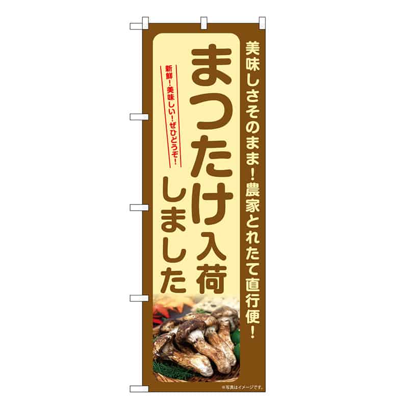 P・O・Pプロダクツ のぼり まつたけ入荷しました SNB-7344 1枚（ご注文単位1枚）【直送品】