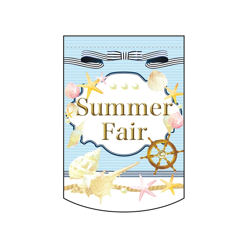 P・O・Pプロダクツ 変形タペストリー　円カット  61085　SummerFair 1枚（ご注文単位1枚）【直送品】