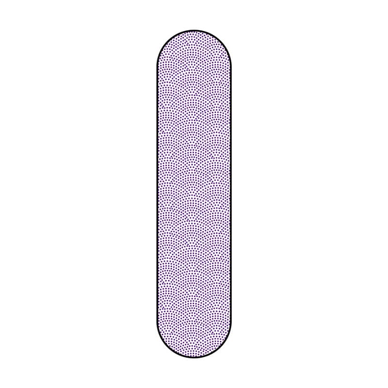 P・O・Pプロダクツ 変形パネル NADA-061 浪模様 紫 1枚(ご注文単位1枚)【直送品】