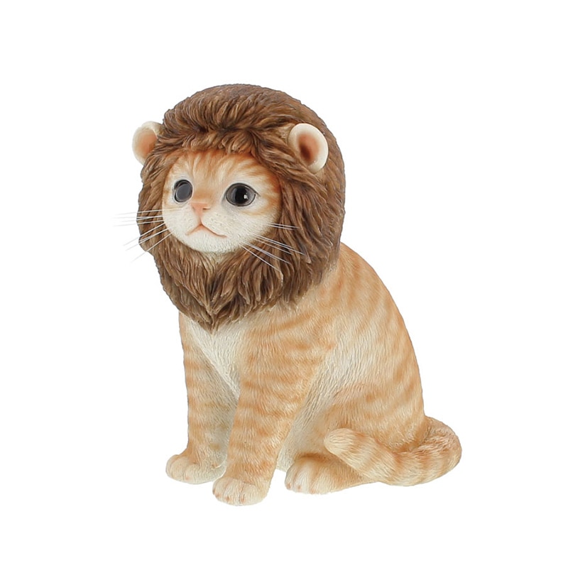 紅石 オブジェ べニーズキャット ライオンになってみた QB-026Y 1個(ご注文単位1個)【直送品】