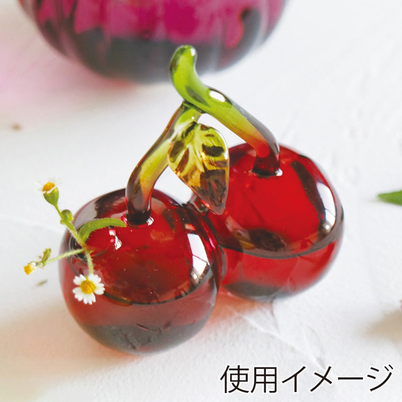 グローバルアロー DECO Glass チェリー I04-3135 1個(ご注文単位3個)【直送品】