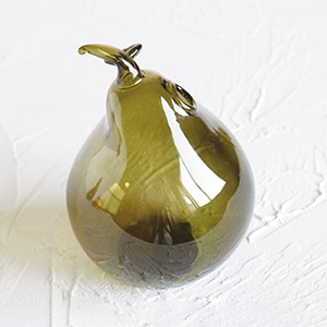 グローバルアロー DECO Glass Pear I04-3139 1個(ご注文単位3個)【直送品】