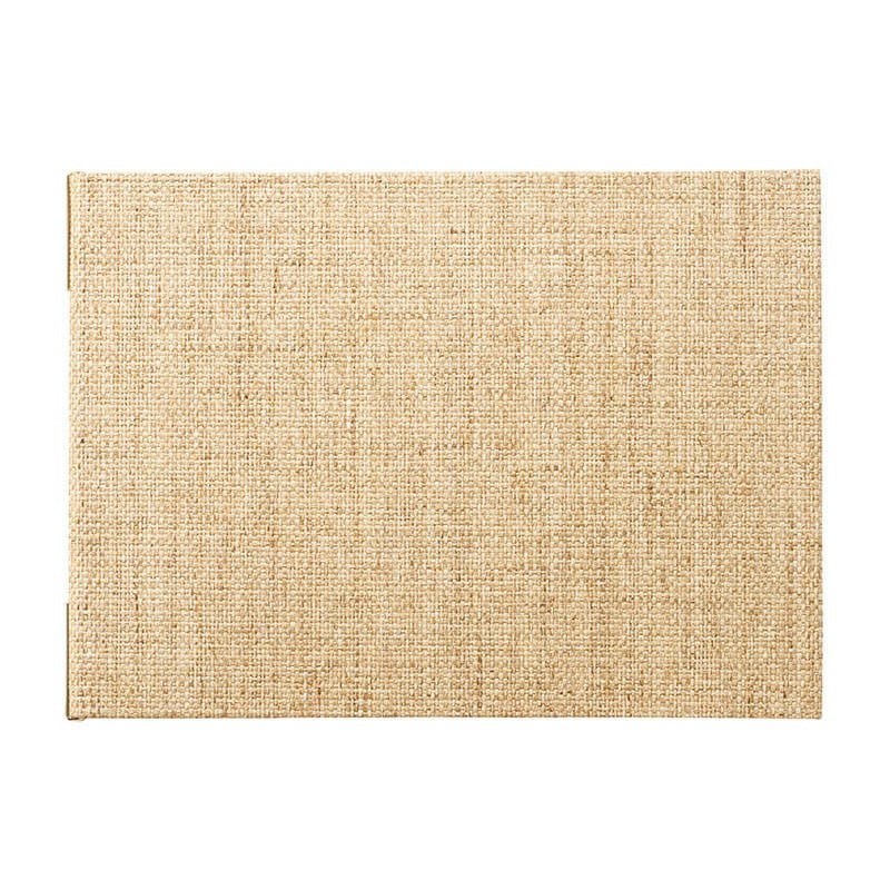 えいむ 麻タイプメニューブック ヨコ型 ピンタイプ 中 B5 アイボリー PB-907 1冊(ご注文単位1冊)【直送品】