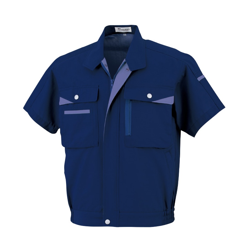 DAIRIKI　半袖ブルゾン ネイビー　M 07001 1枚（ご注文単位1枚）【直送品】