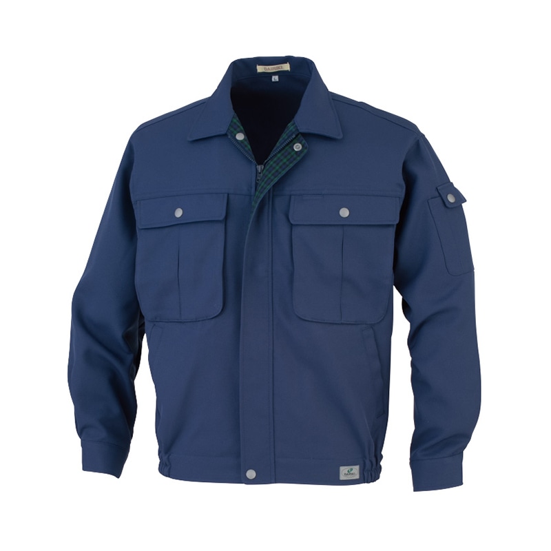 DAIRIKI 長袖ブルゾン ネイビー S 00992 1枚(ご注文単位1枚)【直送品】