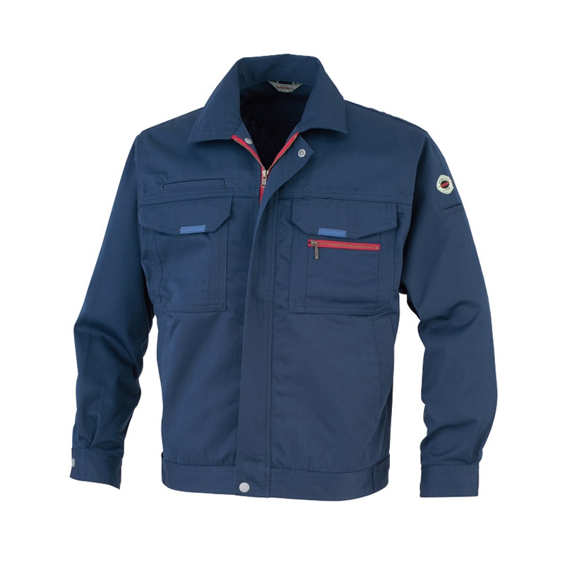 DAIRIKI　長袖ブルゾン　定王 ネイビー　M 11012 1枚（ご注文単位1枚）【直送品】