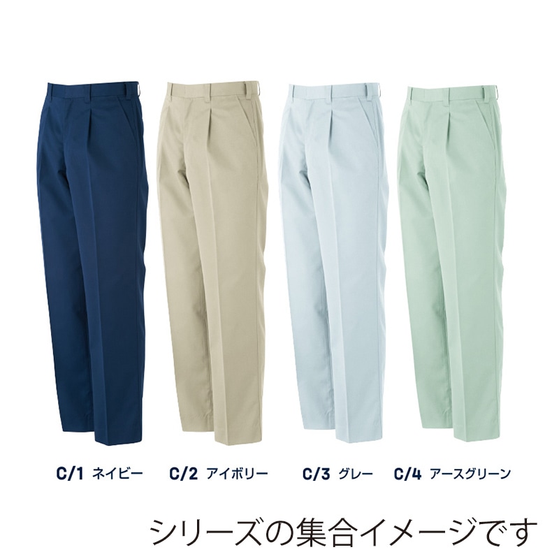 DAIRIKI スラックス 定王 グレー 101 11015 1枚(ご注文単位1枚)【直送品】