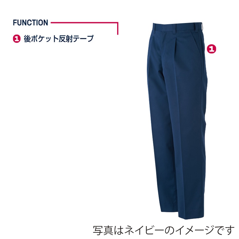 DAIRIKI スラックス 定王 グレー 101 11015 1枚(ご注文単位1枚)【直送品】