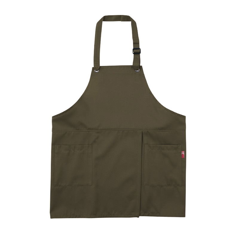 カンサイユニフォーム　ラップエプロン ブラウン 00022 1枚（ご注文単位1枚）【直送品】
