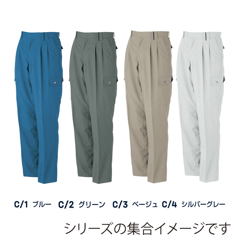 DAIRIKI　カ-ゴパンツ グリーン　101 18006 1枚（ご注文単位1枚）【直送品】