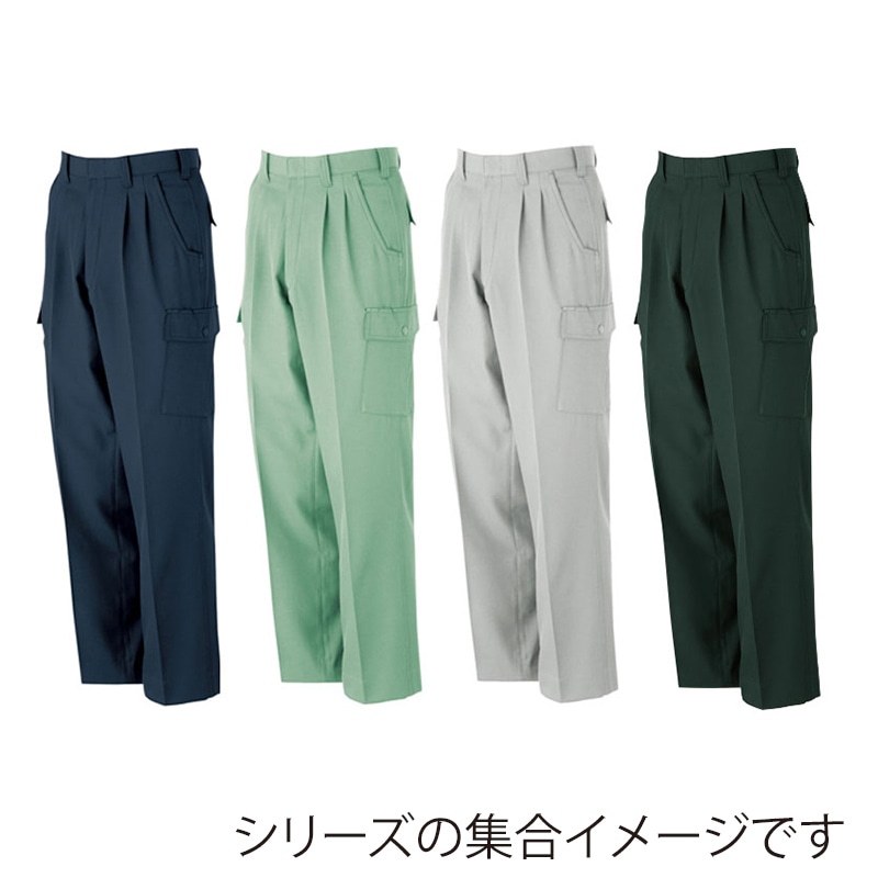 カンサイユニフォーム カ-ゴパンツ グリーン 101 80806 1枚(ご注文単位1枚)【直送品】