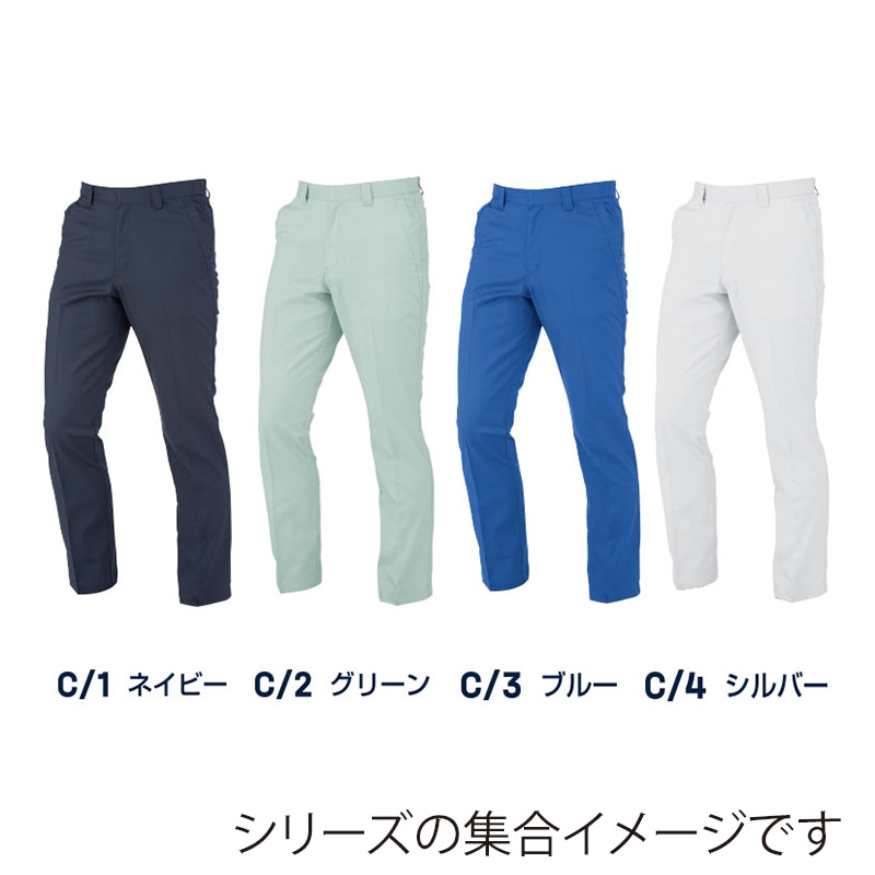 DAIRIKI スラックス グリーン L 01445 1枚(ご注文単位1枚)【直送品】