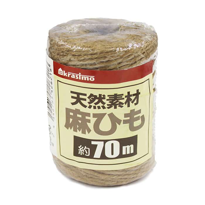 ジャパンプレミアム 麻ひも 70m 94262124 1個（ご注文単位10個）【直送品】