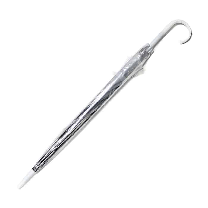 ジャパンプレミアム PE傘 クリア 50cm C9579228 1個（ご注文単位10個）【直送品】