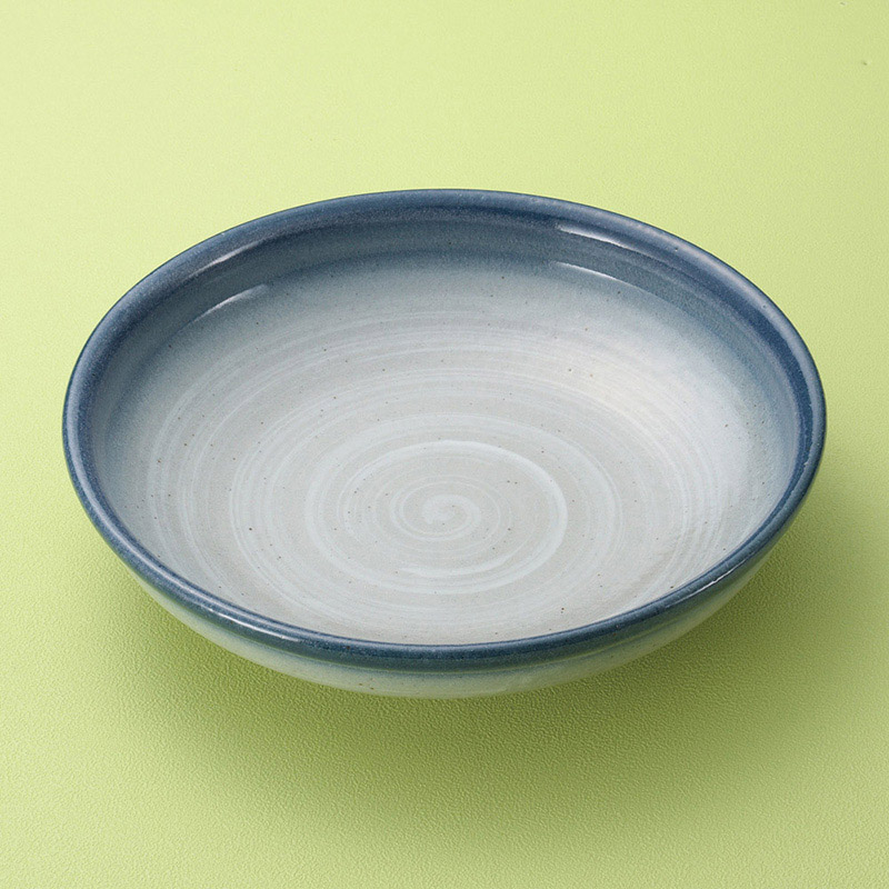 山万 01412-650 清流10号盛鉢(萬古焼)  1個（ご注文単位1個）【直送品】
