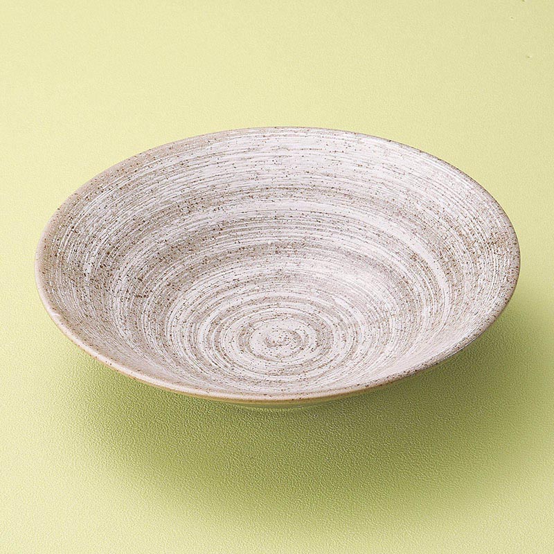 山万 01610-020 わら土リップル7.0鉢  1個（ご注文単位1個）【直送品】