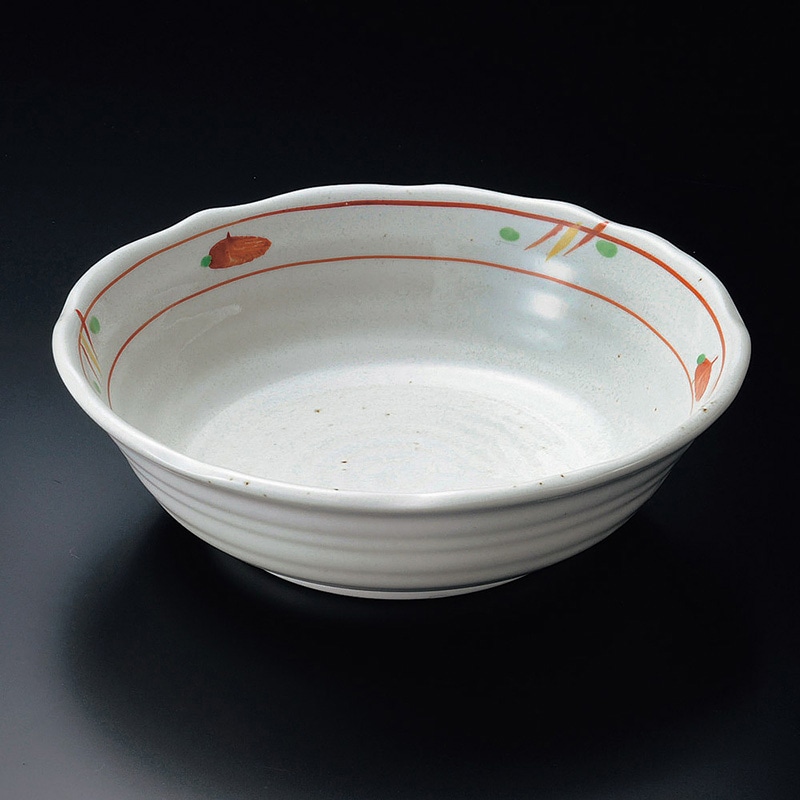山万 02707-180 赤絵平安7.0鉢  1個（ご注文単位1個）【直送品】