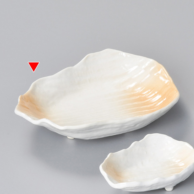山万 04729-550 あけぼの岩型刺身鉢 1個(ご注文単位1個)【直送品】