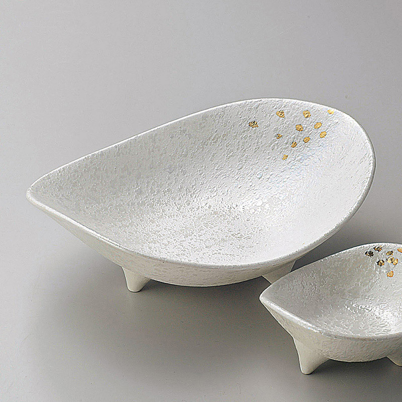 山万 04705-580 金吹雪刺身鉢 1個(ご注文単位1個)【直送品】