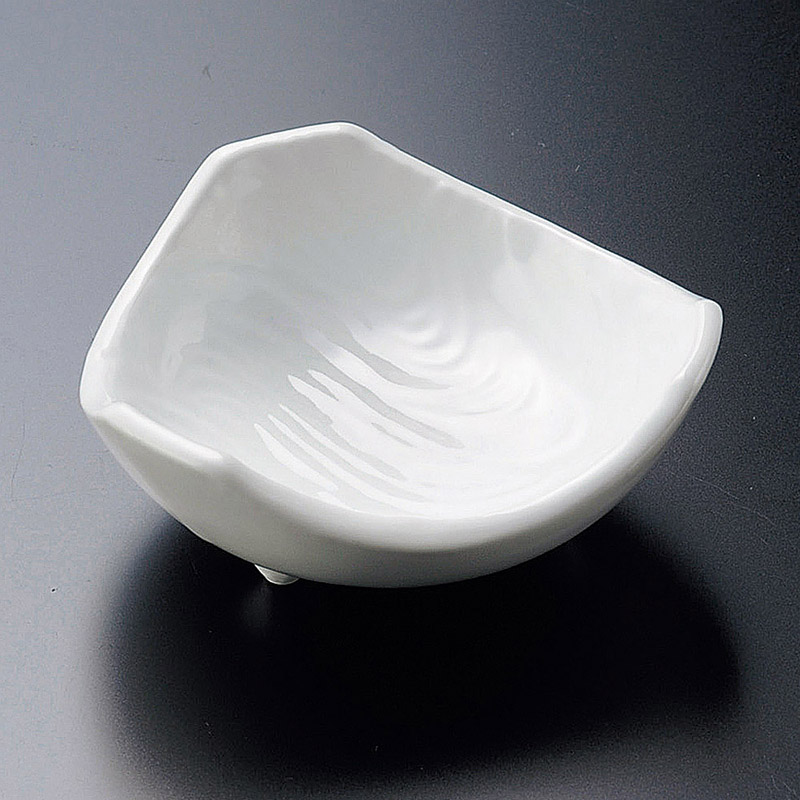 山万 05409-430 白磁流水型千代久 1個(ご注文単位1個)【直送品】