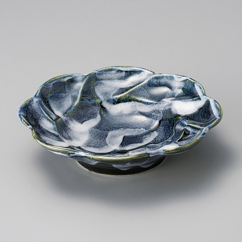 山万 06417-310 オリベ花鉢  1個（ご注文単位1個）【直送品】