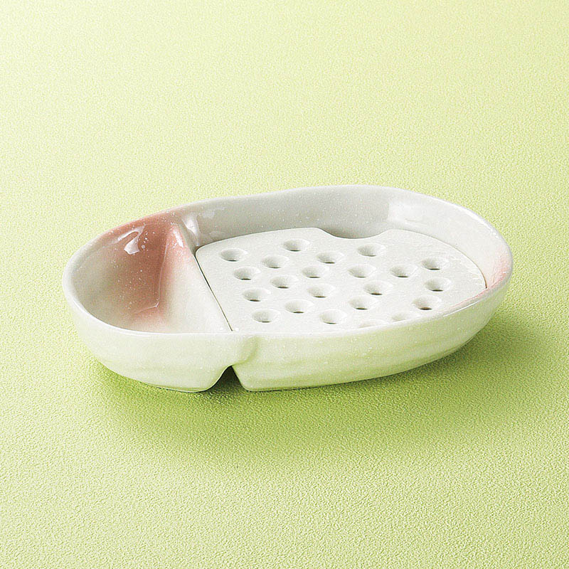 山万 06419-230 ピンク吹やっこ鉢 1個(ご注文単位1個)【直送品】