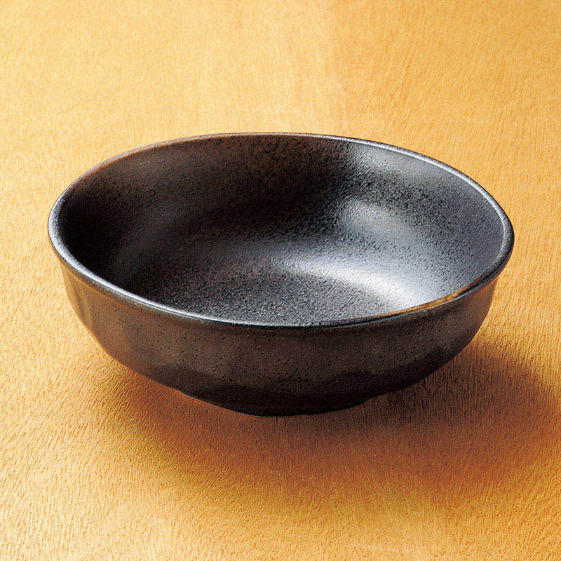 山万 06318-470 黒備前金茶吹タタキ5.5鉢 1個(ご注文単位1個)【直送品】