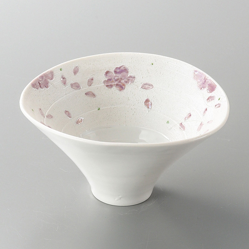 山万 07209-250 ラスター紫花朝顔反鉢  1個（ご注文単位1個）【直送品】