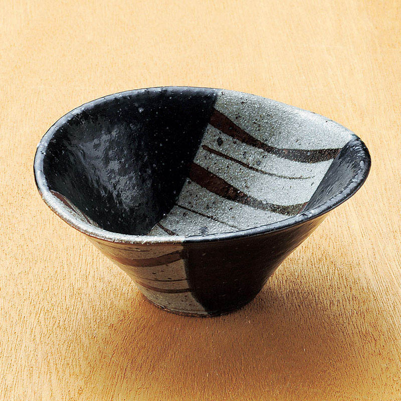 山万 07223-510 天目十草両口鉢  1個（ご注文単位1個）【直送品】