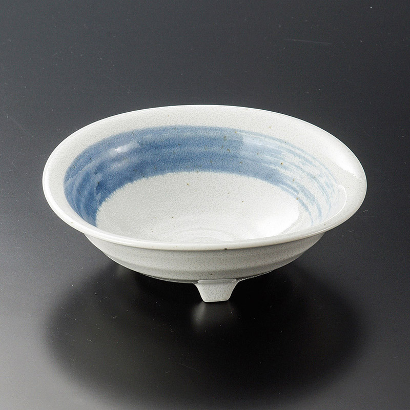 山万 08123-450 清瀬三ツ足ミニ小鉢  1個（ご注文単位1個）【直送品】