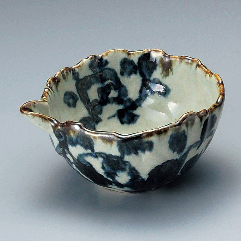 山万 08419-290 新たこ唐草ギザ片口小鉢 1個(ご注文単位1個)【直送品】