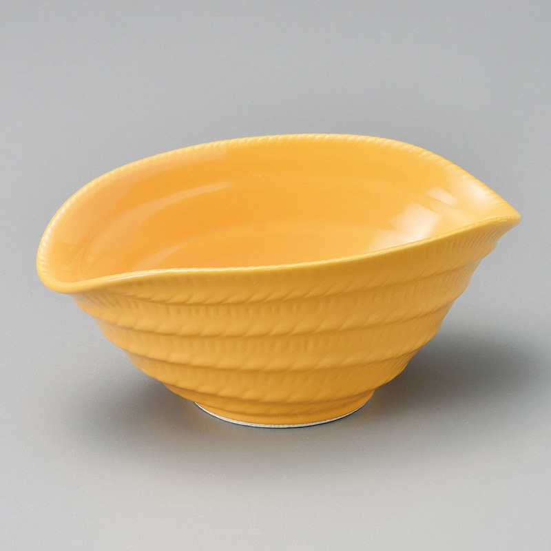 山万 08221-430 黄俵型小鉢 1個(ご注文単位1個)【直送品】
