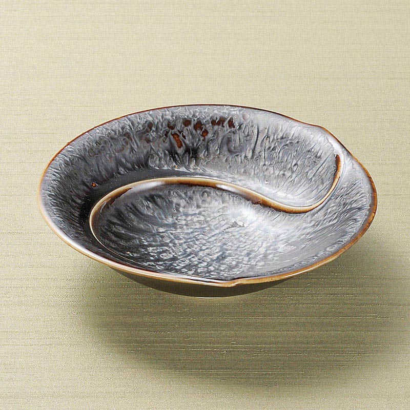 山万 08230-140 孔雀ひねり小鉢 1個(ご注文単位1個)【直送品】